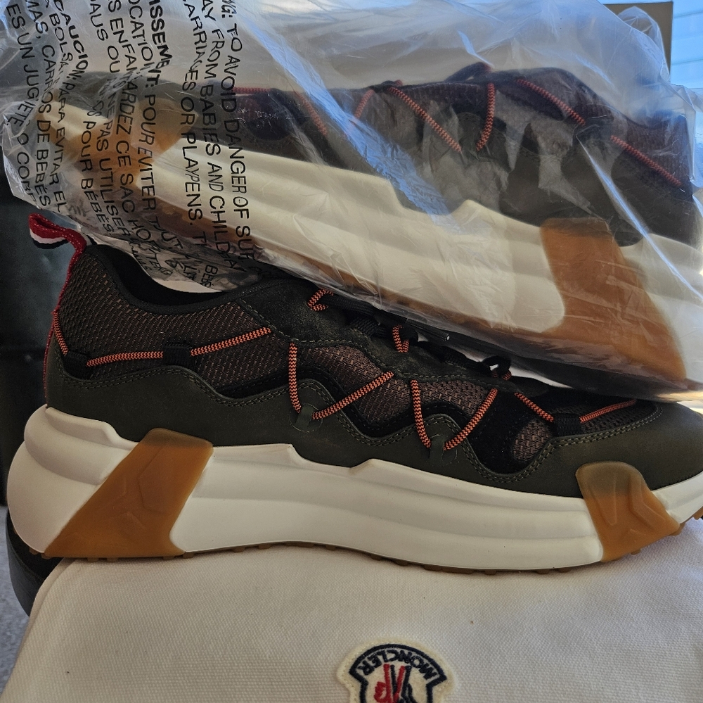 BNIB Moncler Neoprene sneakers